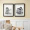 2 Pack Lifestyles 11" x 14" Black Frames with Mat by Studio Décor®